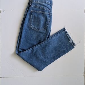 J. Crew Essential Straight Denim Jeans - Blue